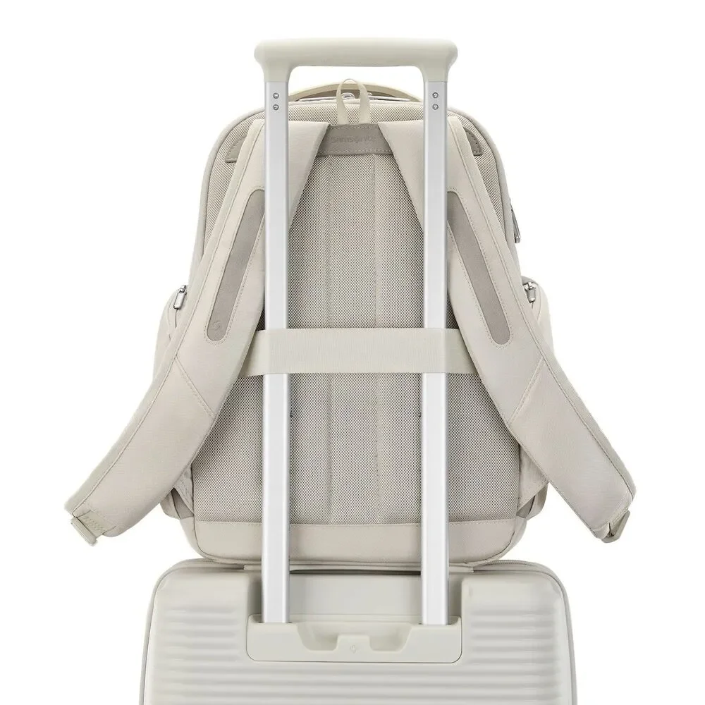 Samsonite Paralux Stone Grey Everyday Backpack NWT